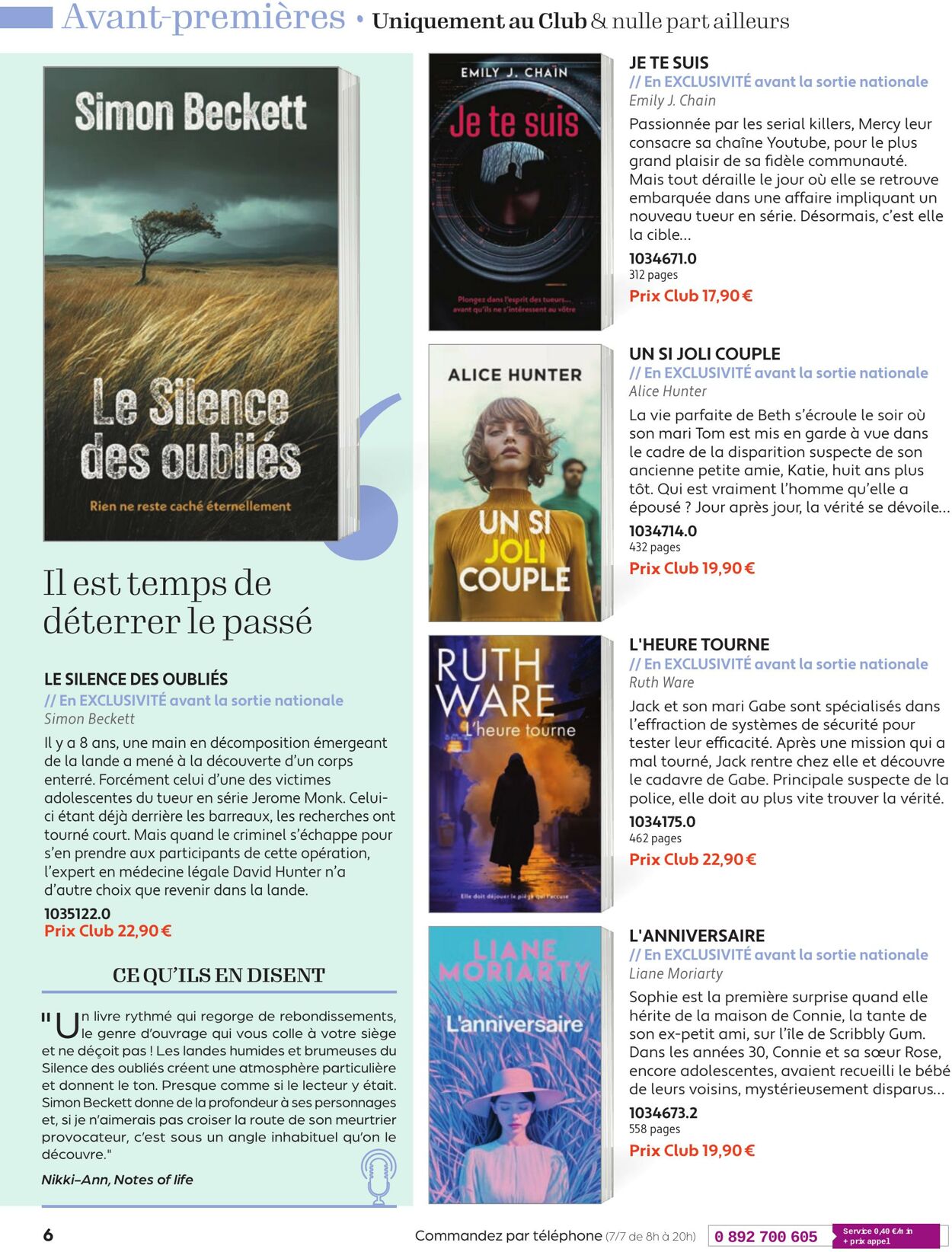 Catalogue France Loisirs 01.06.2025 - 31.07.2025