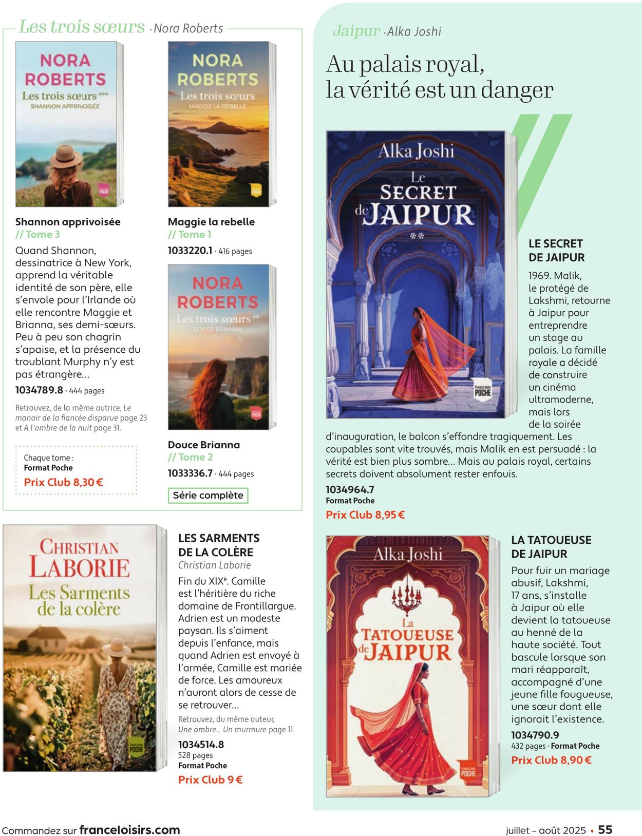 Catalogue France Loisirs 01.06.2025 - 31.07.2025