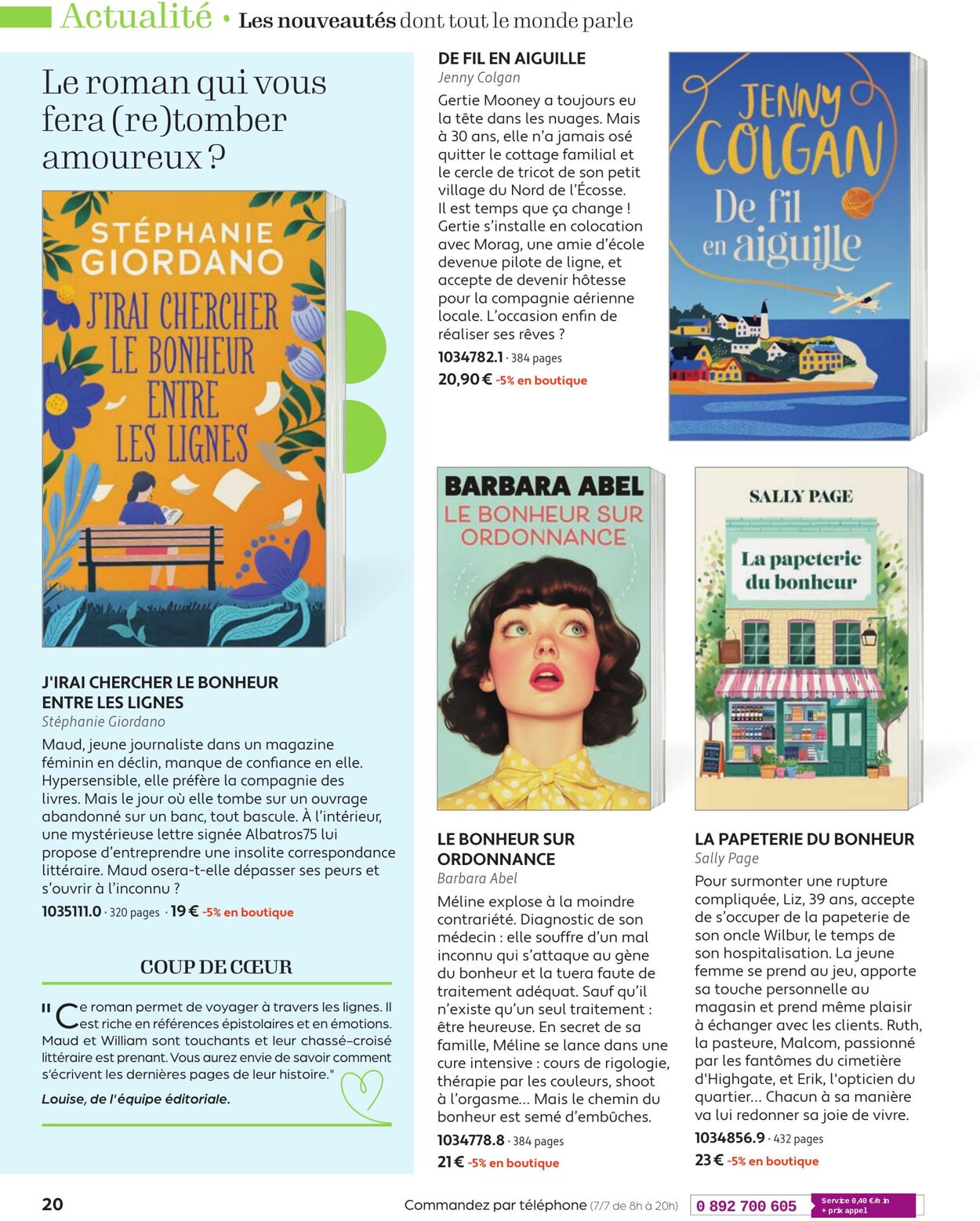 Catalogue France Loisirs 01.06.2025 - 31.07.2025