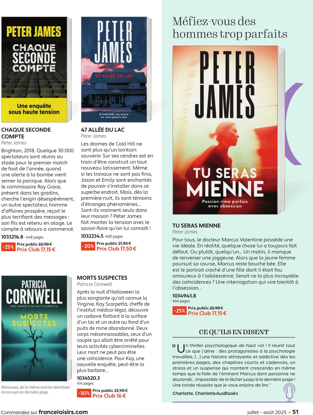 Catalogue France Loisirs 01.06.2025 - 31.07.2025
