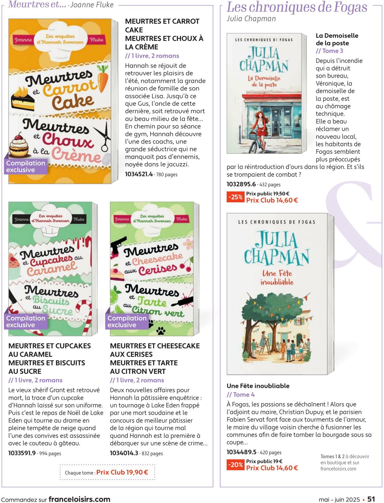 Catalogue France Loisirs 01.05.2025 - 30.06.2025