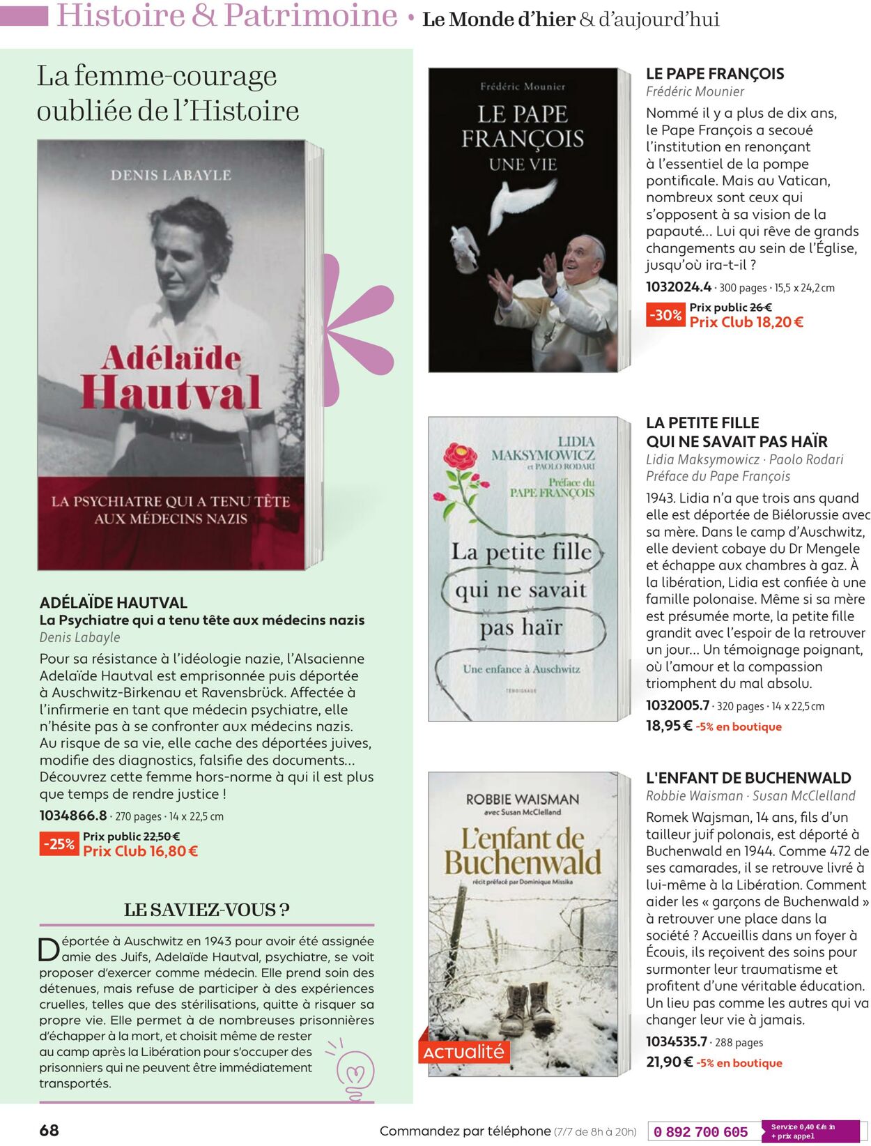 Catalogue France Loisirs 01.05.2025 - 30.06.2025