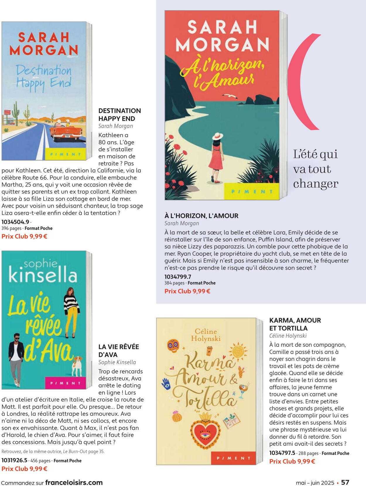Catalogue France Loisirs 01.05.2025 - 30.06.2025