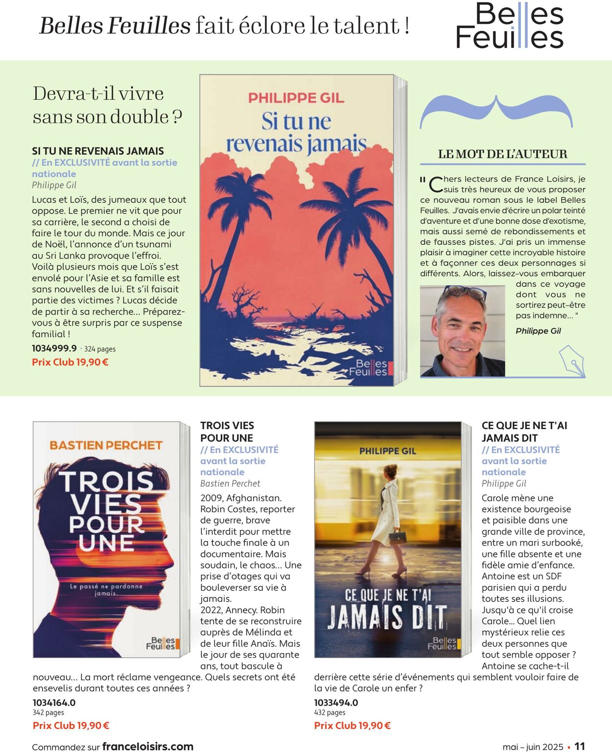 Catalogue France Loisirs 01.05.2025 - 30.06.2025