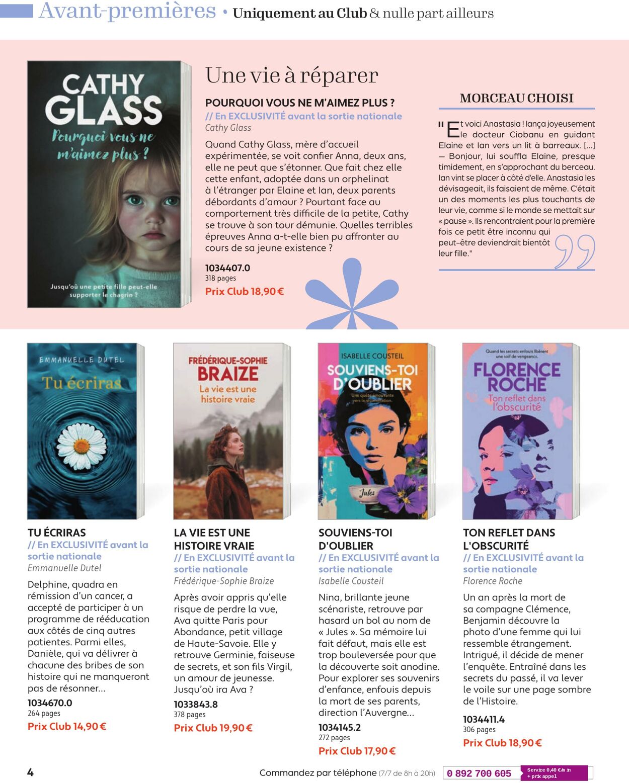Catalogue France Loisirs 01.05.2025 - 30.06.2025