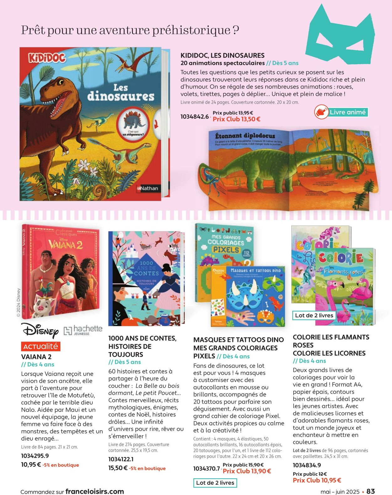 Catalogue France Loisirs 01.05.2025 - 30.06.2025