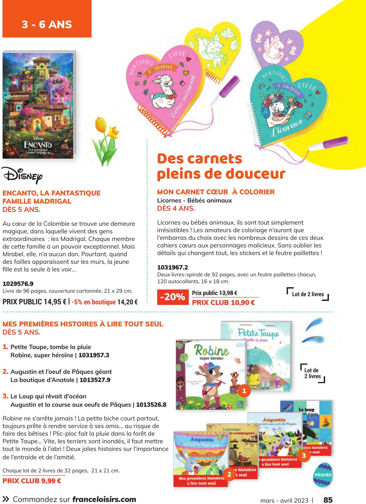 Catalogue France Loisirs 01.03.2023 - 30.04.2023