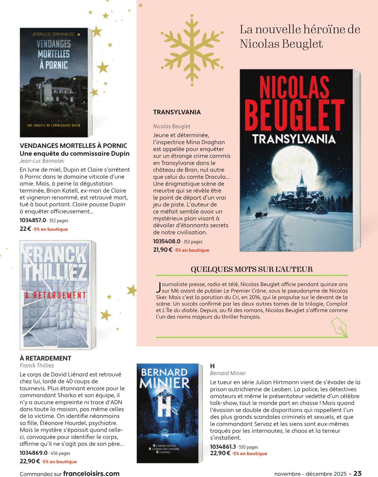 Catalogue France Loisirs 01.10.2025 - 30.11.2025