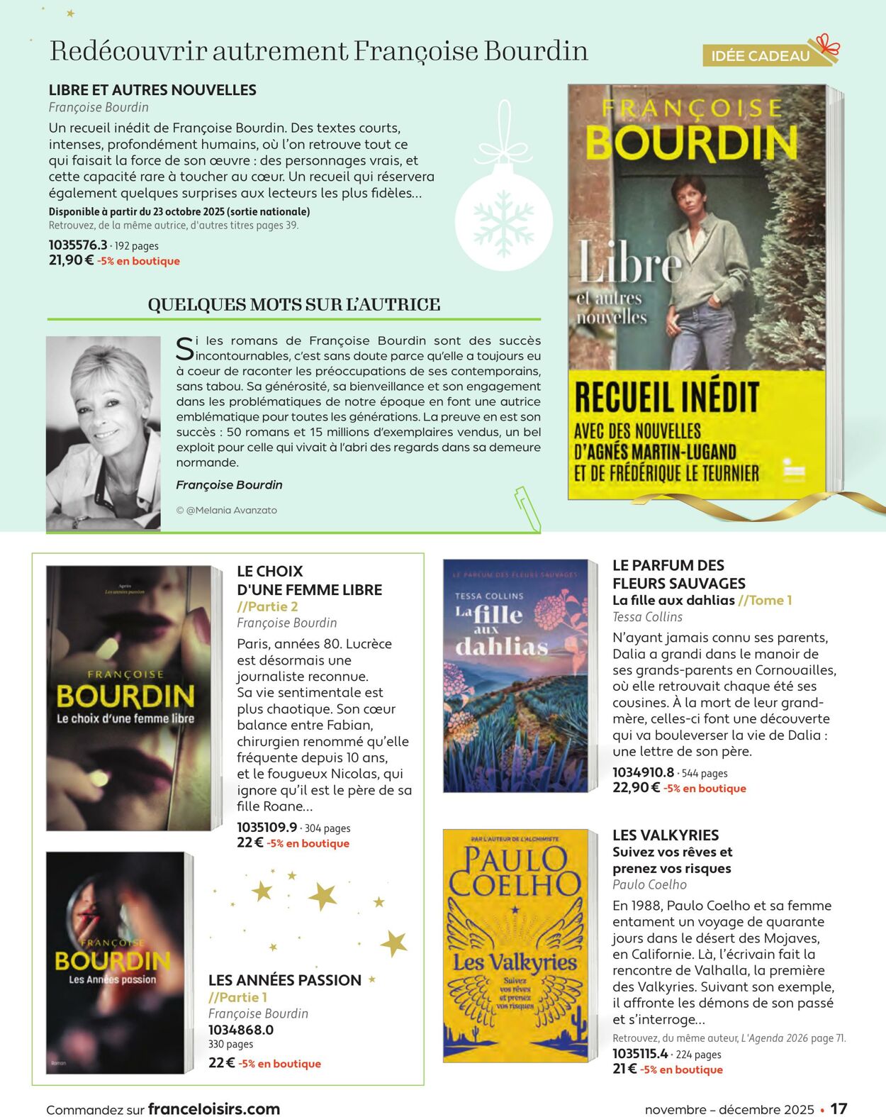 Catalogue France Loisirs 01.10.2025 - 30.11.2025