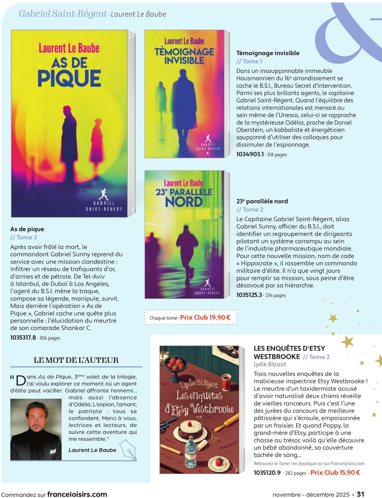 Catalogue France Loisirs 01.10.2025 - 30.11.2025