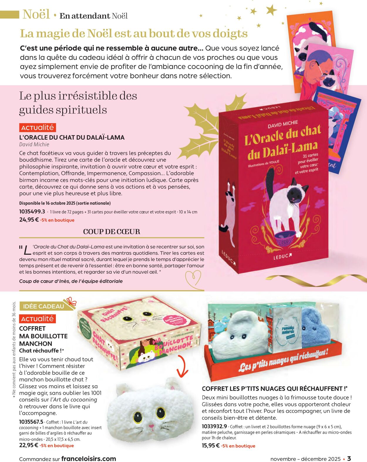 Catalogue France Loisirs 01.10.2025 - 30.11.2025
