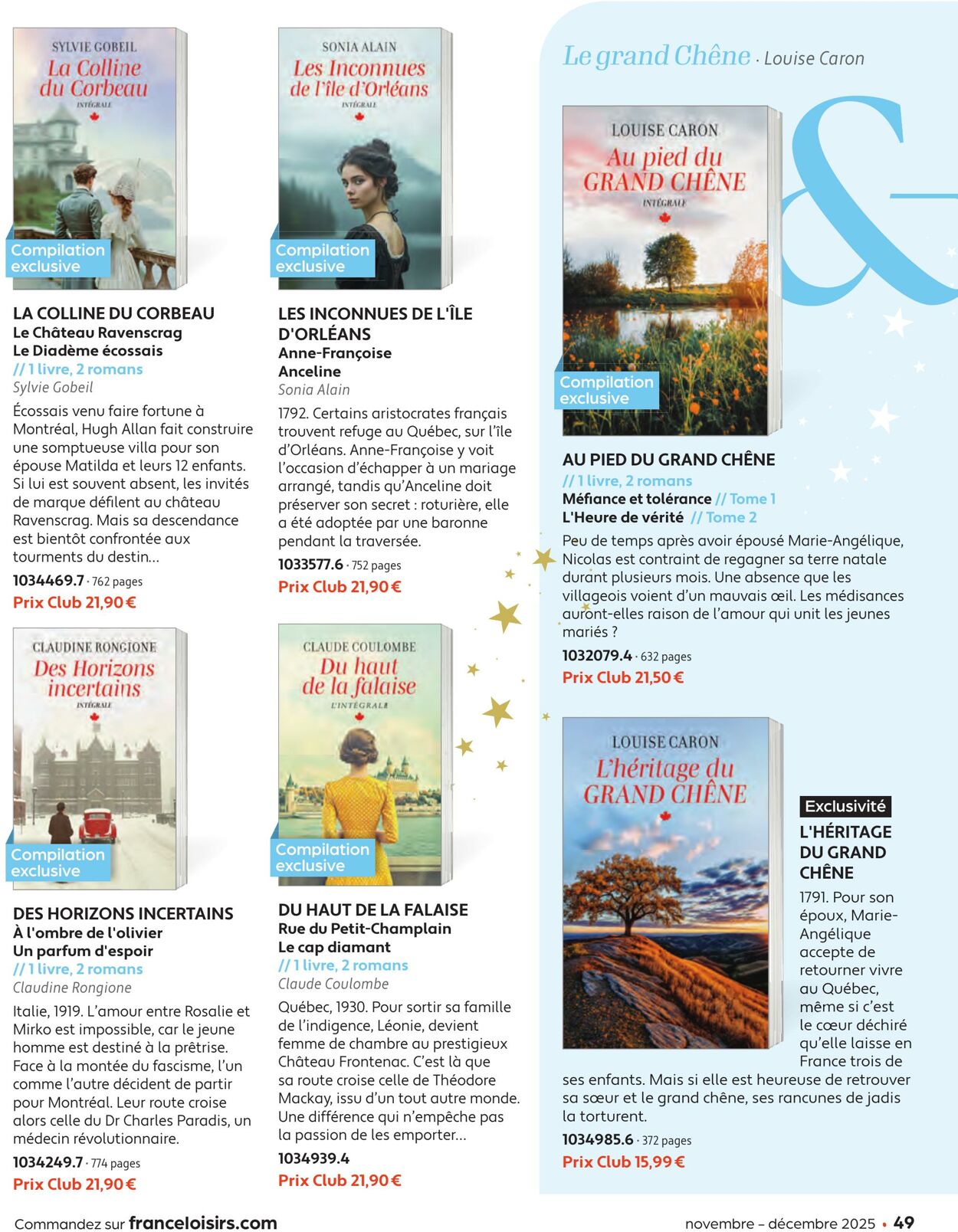Catalogue France Loisirs 01.10.2025 - 30.11.2025