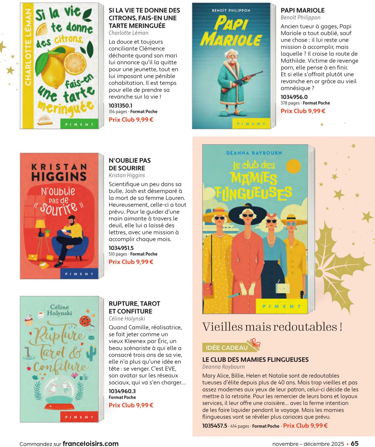 Catalogue France Loisirs 01.10.2025 - 30.11.2025