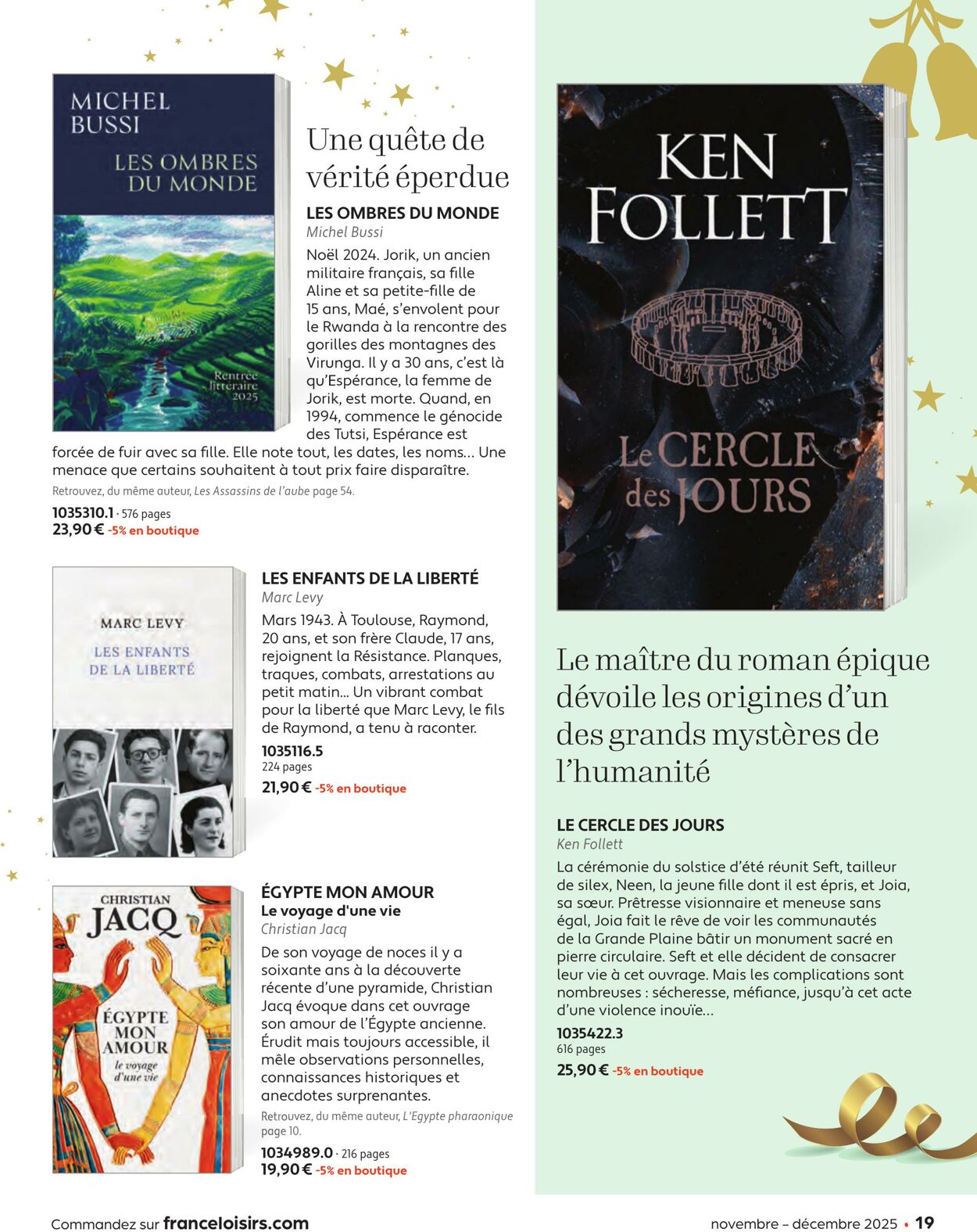 Catalogue France Loisirs 01.10.2025 - 30.11.2025