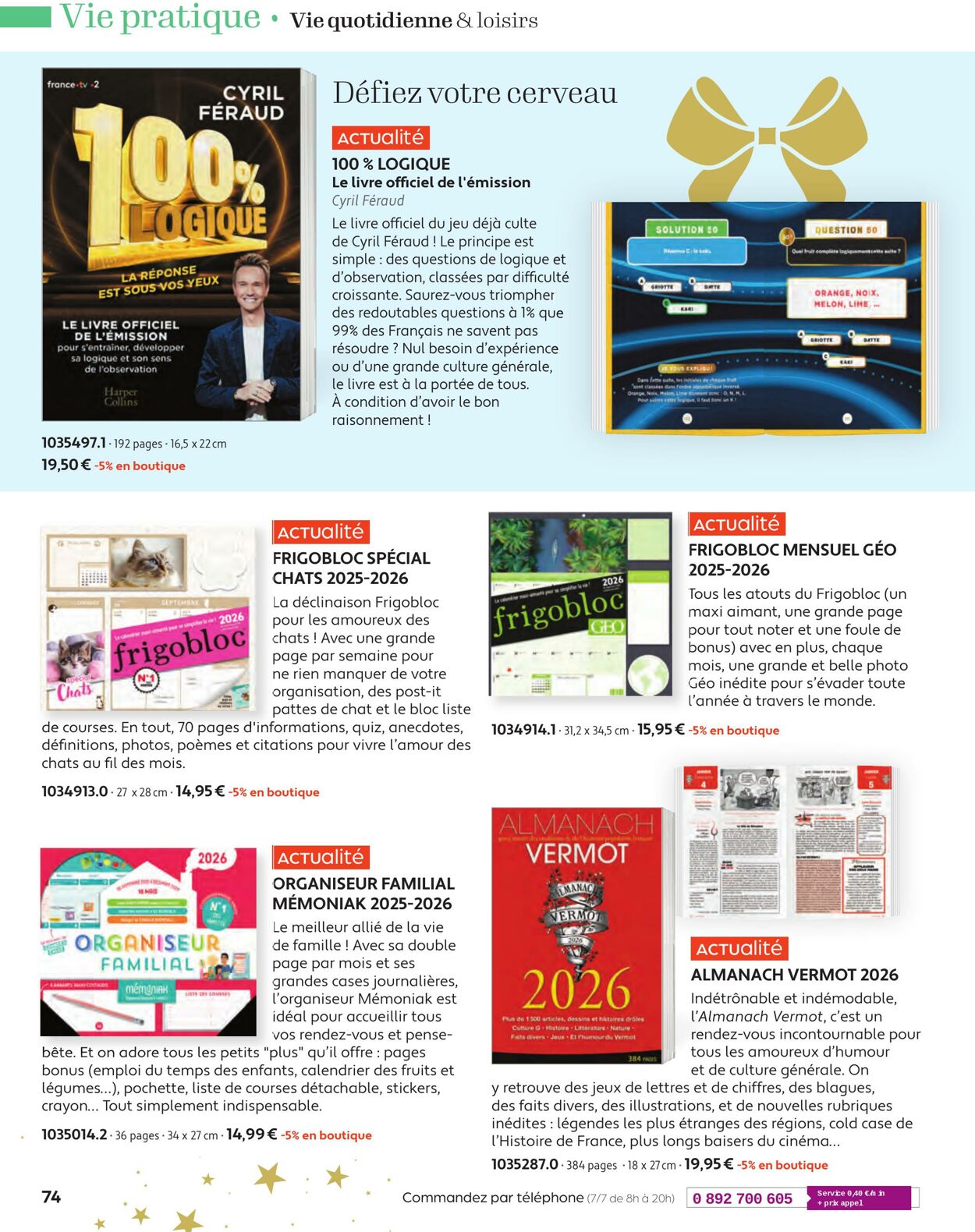 Catalogue France Loisirs 01.10.2025 - 30.11.2025
