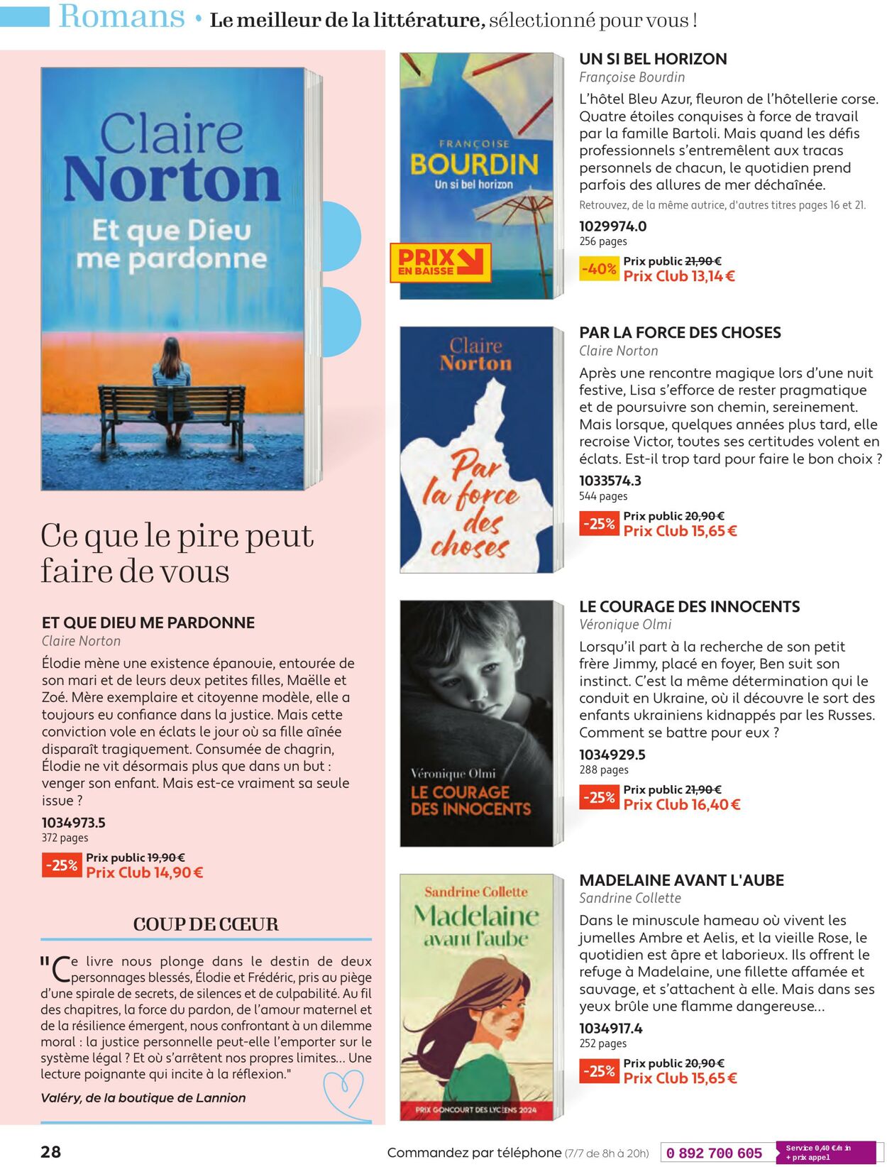 Catalogue France Loisirs 01.08.2025 - 30.09.2025