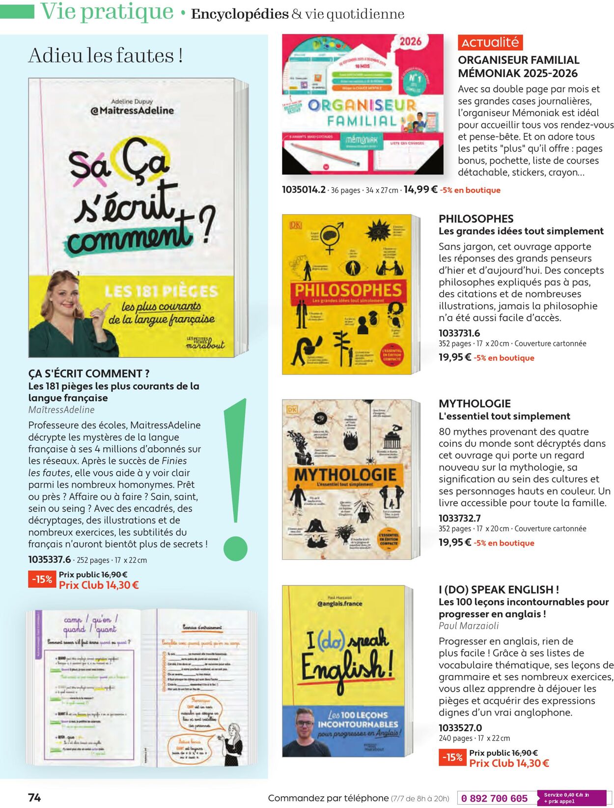Catalogue France Loisirs 01.08.2025 - 30.09.2025