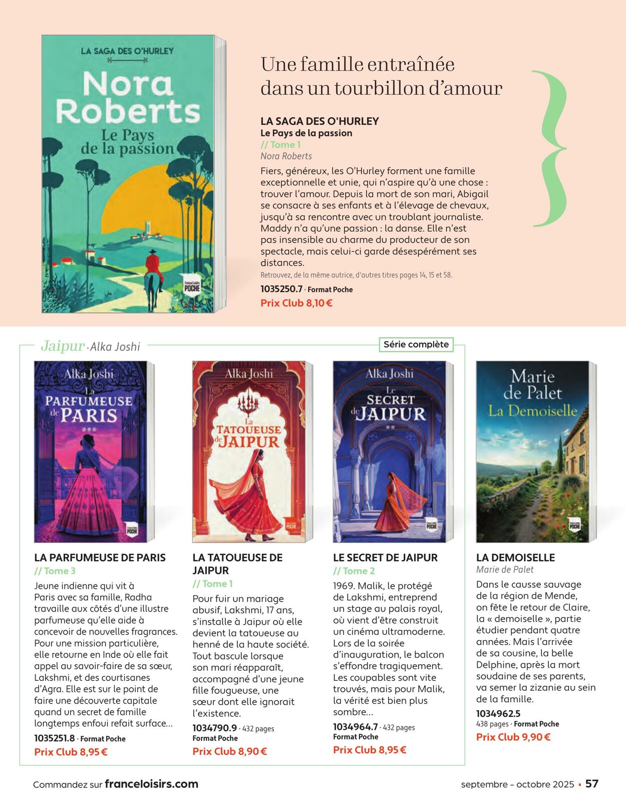 Catalogue France Loisirs 01.08.2025 - 30.09.2025