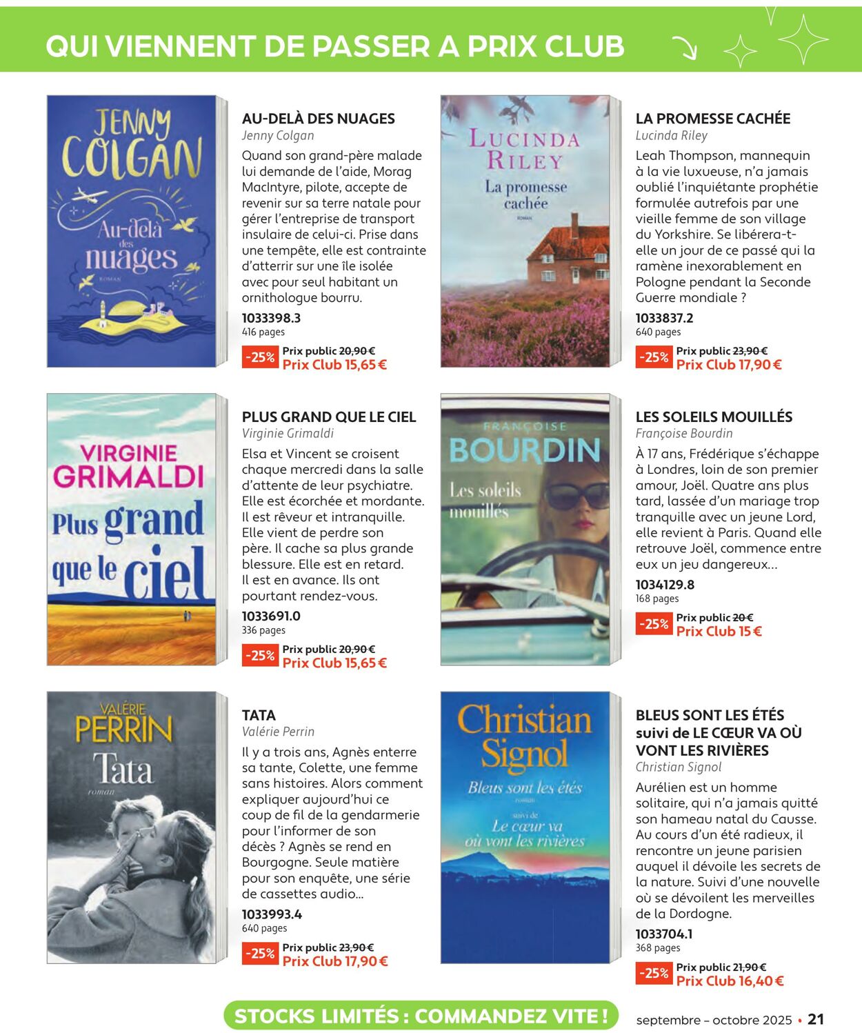 Catalogue France Loisirs 01.08.2025 - 30.09.2025