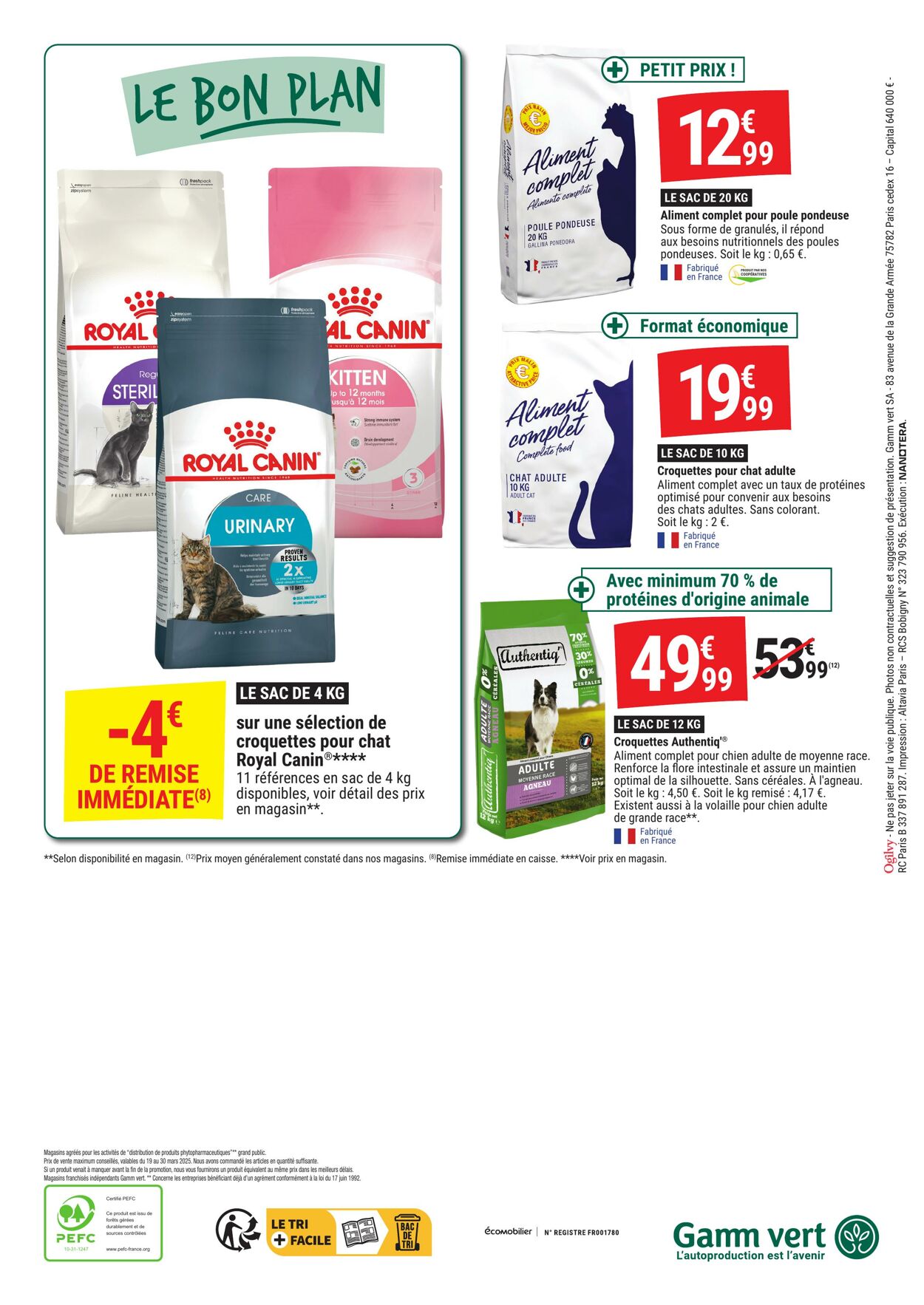 Catalogue Gamm Vert 19.03.2025 - 30.03.2025
