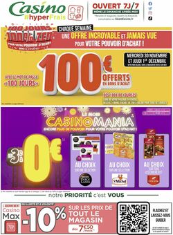 Catalogue Géant Casino 28.11.2022-11.12.2022
