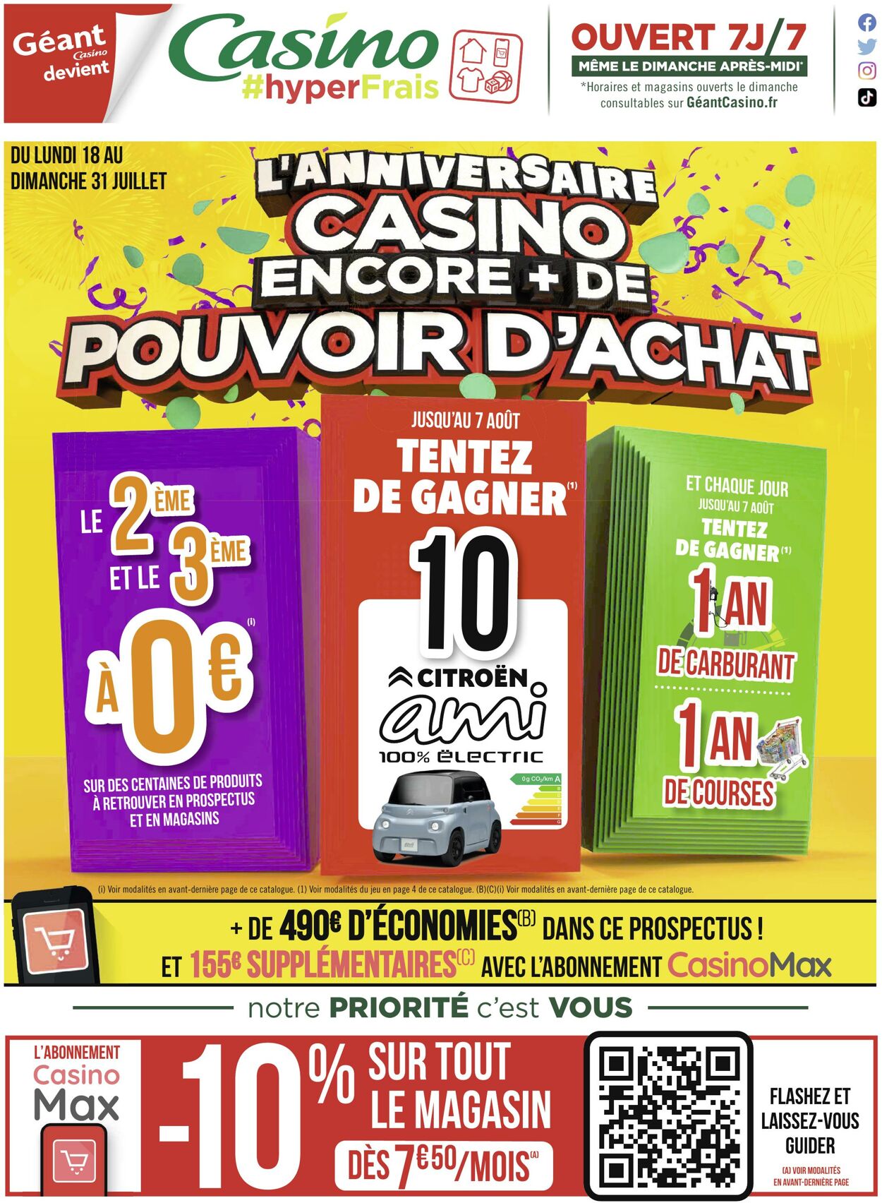 Catalogue Casino #hyper Frais 18.07.2022 - 31.07.2022