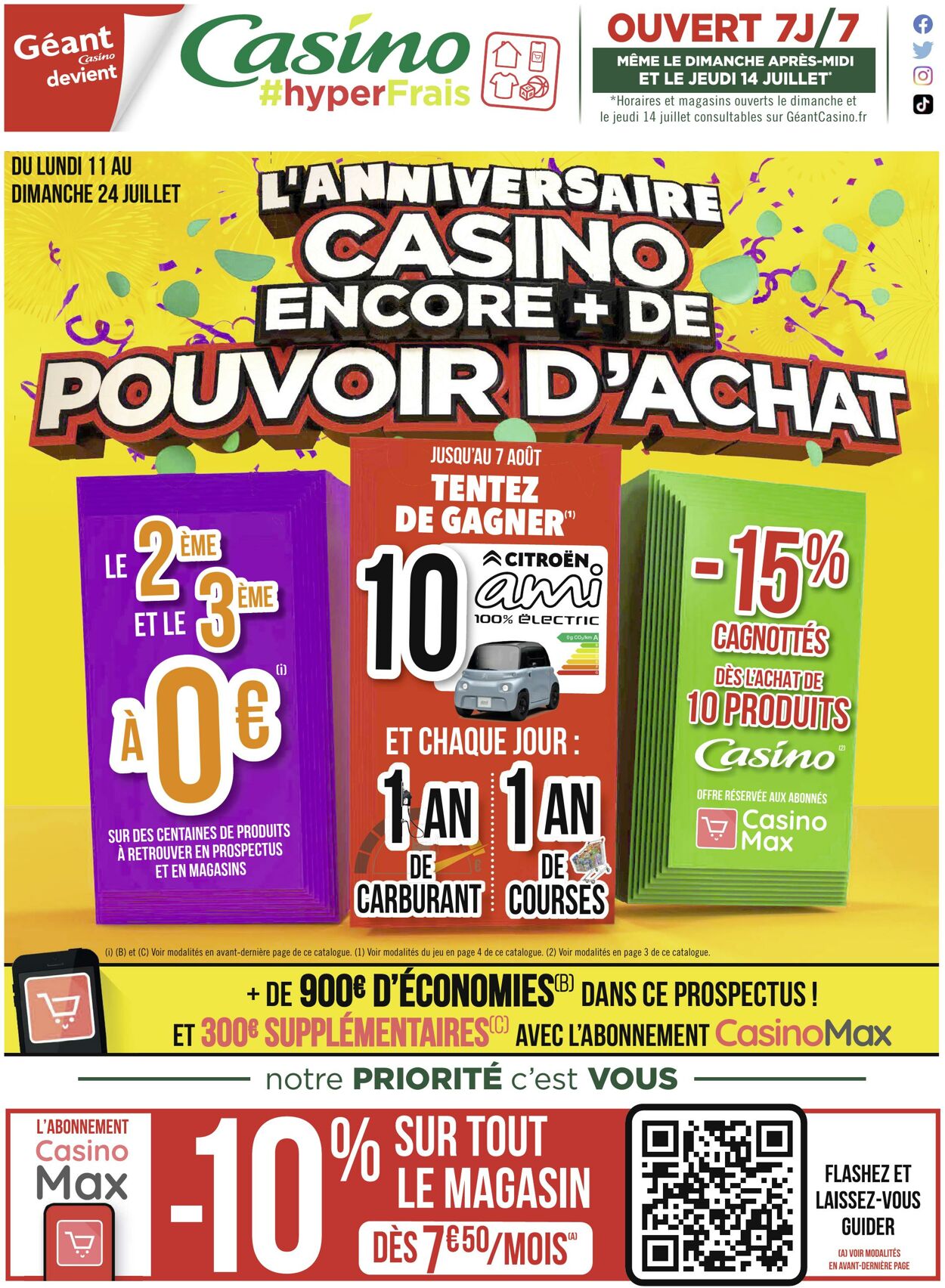 Catalogue Casino #hyper Frais 11.07.2022 - 24.07.2022
