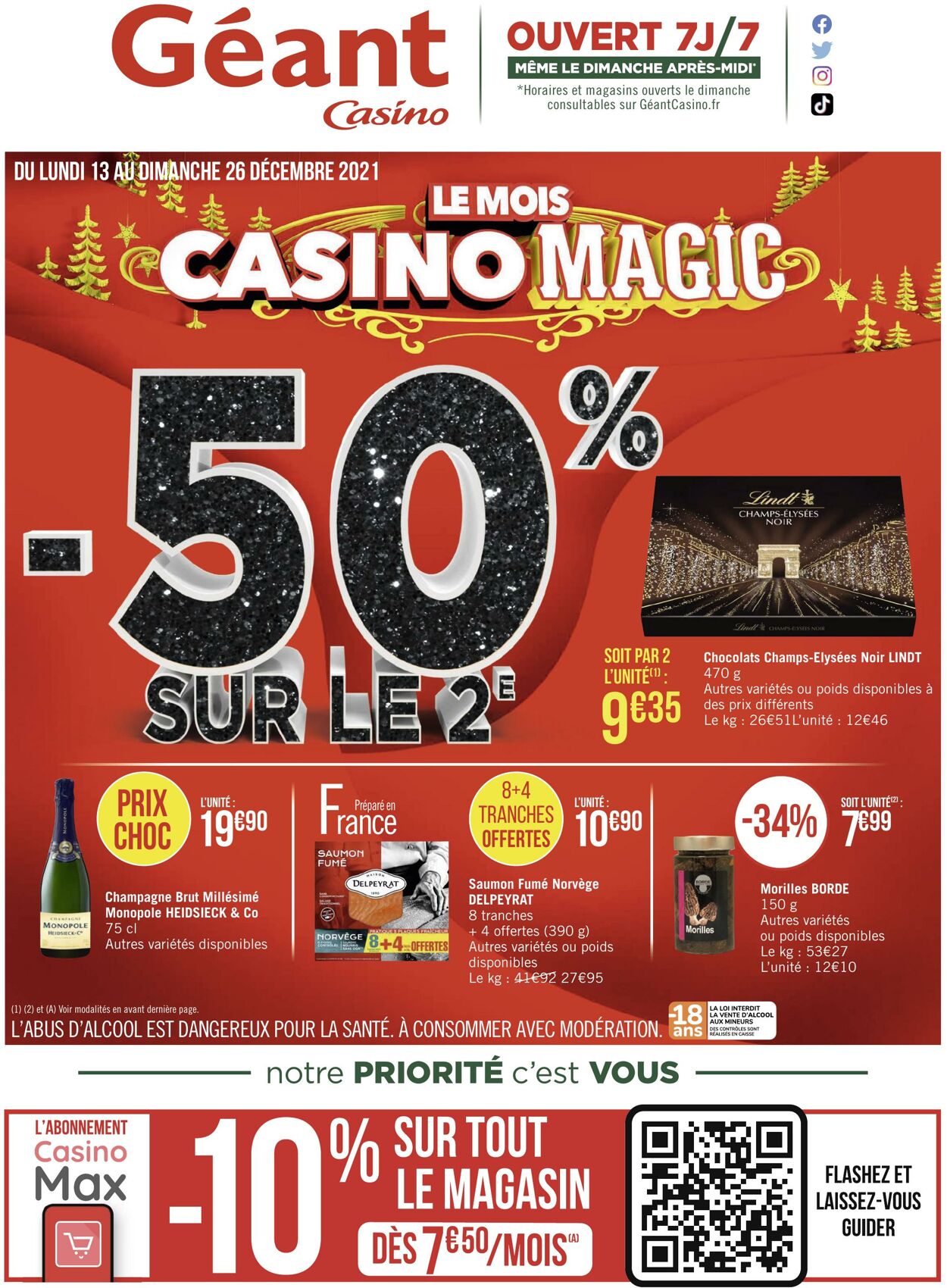 Catalogue Casino #hyper Frais 13.12.2021 - 26.12.2021