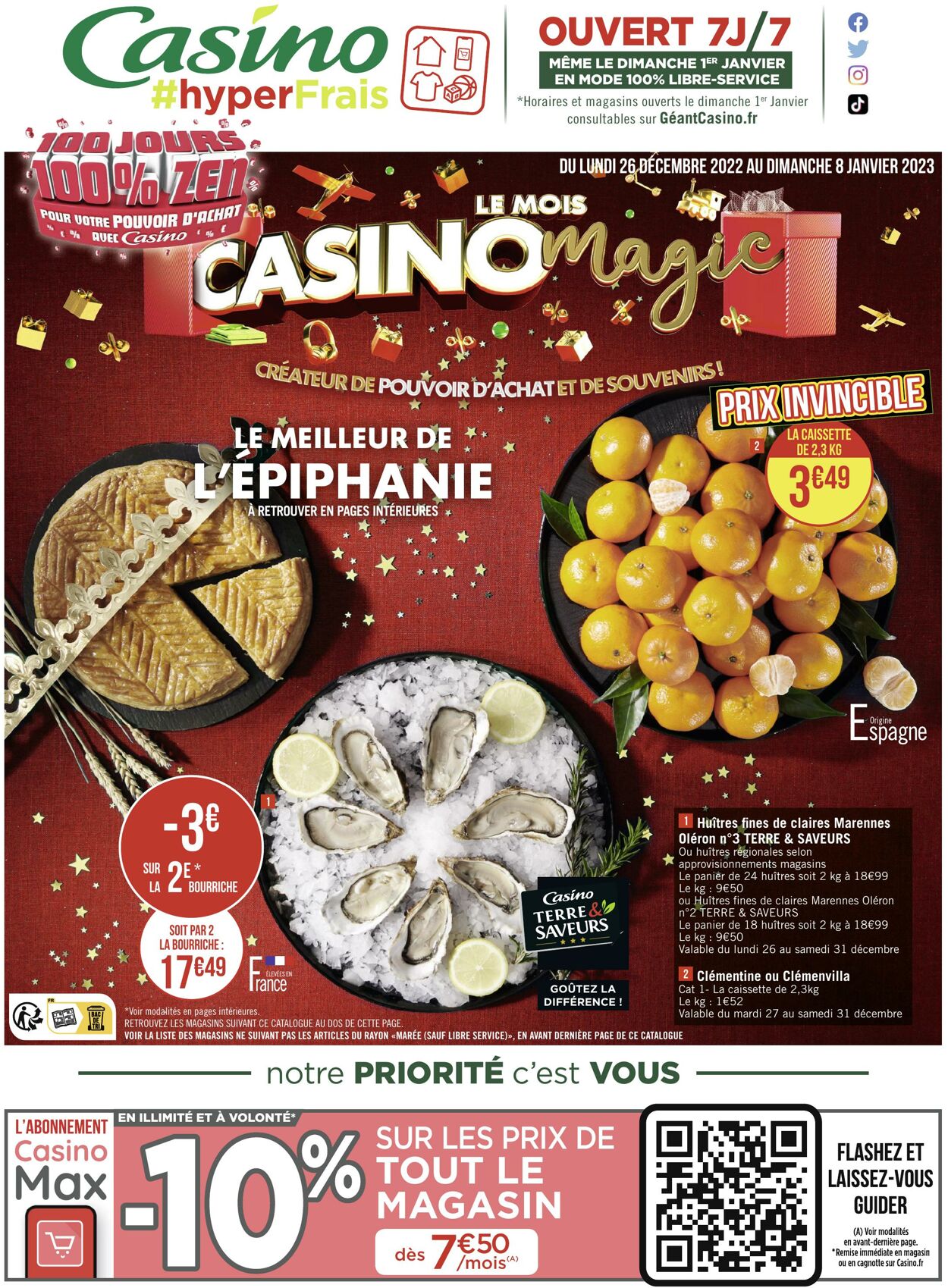 Catalogue Casino #hyper Frais 26.12.2022 - 08.01.2023