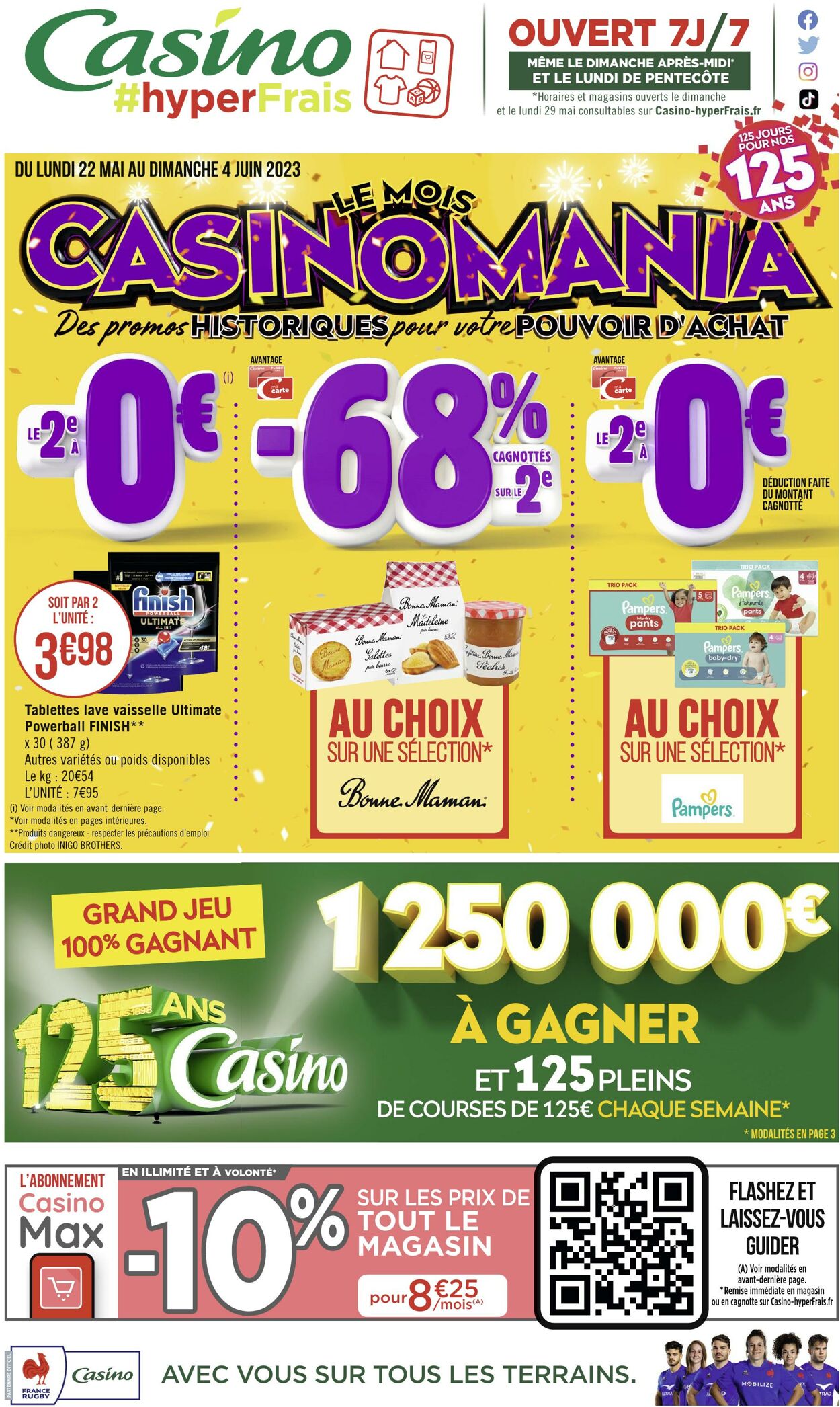 Catalogue Géant Casino 22.05.2023 - 04.06.2023