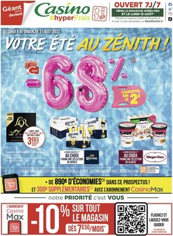 Catalogue Géant Casino 08.08.2022-21.08.2022