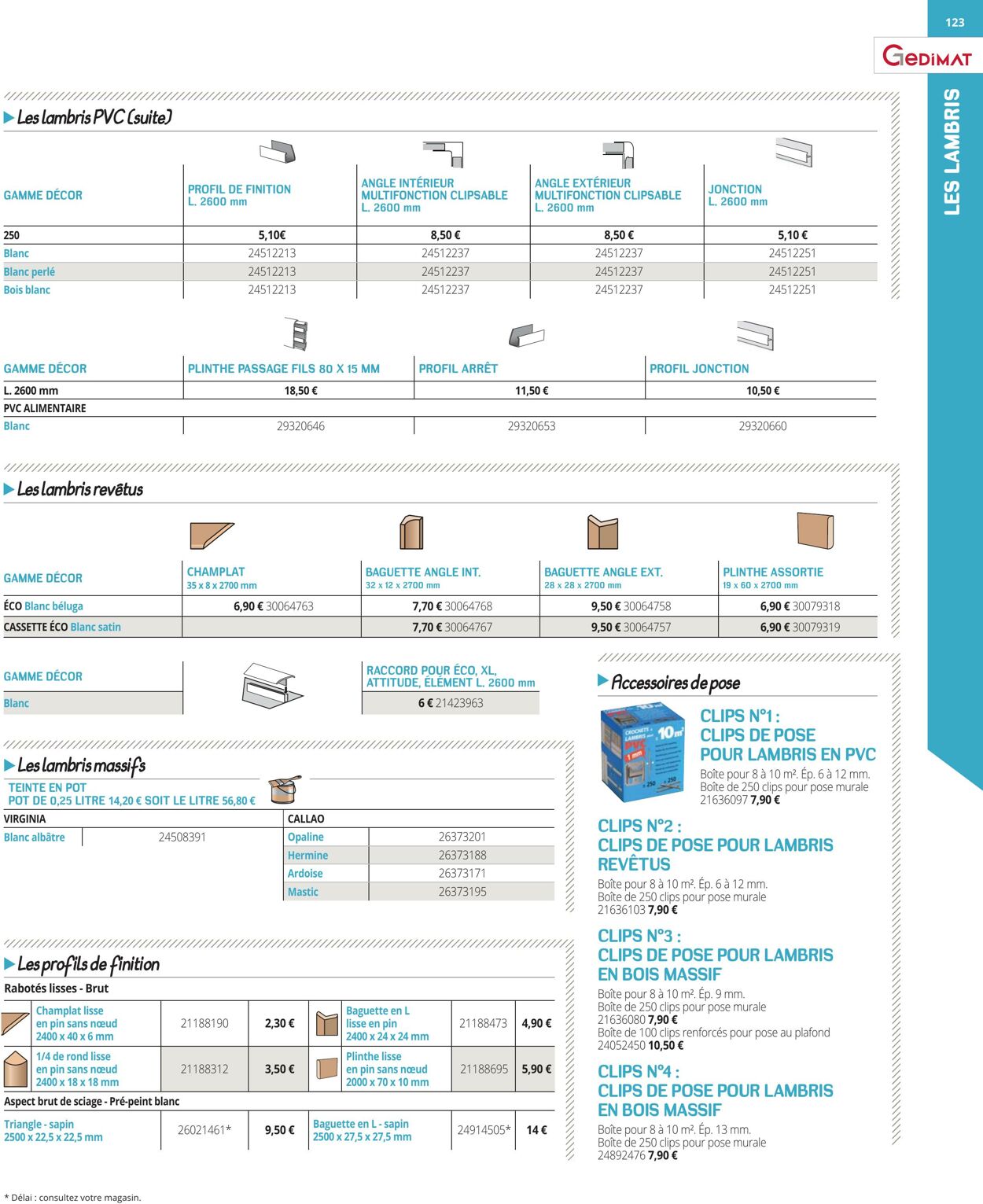 Catalogue Gedimat 01.08.2021 - 31.10.2021