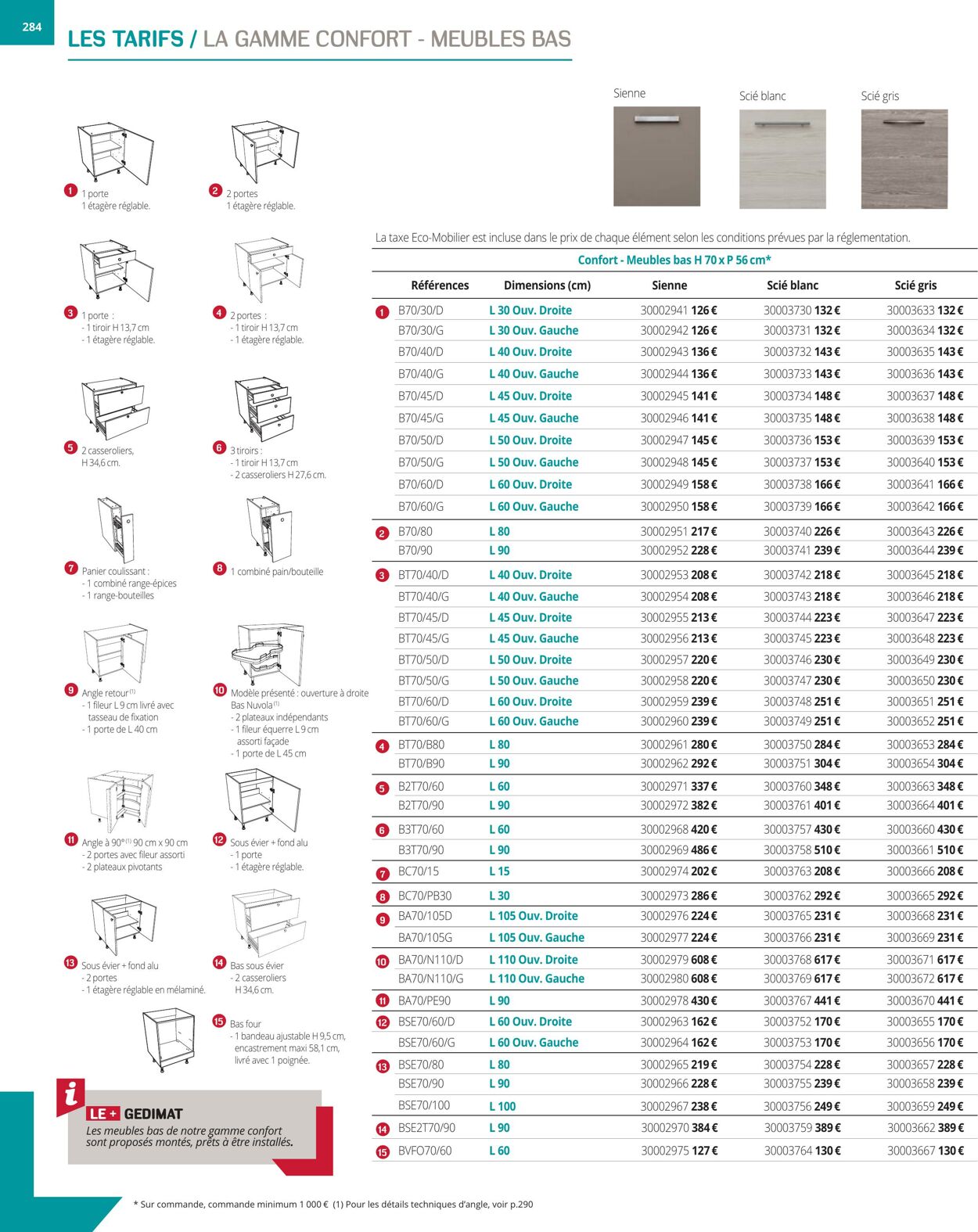 Catalogue Gedimat 01.08.2021 - 31.10.2021