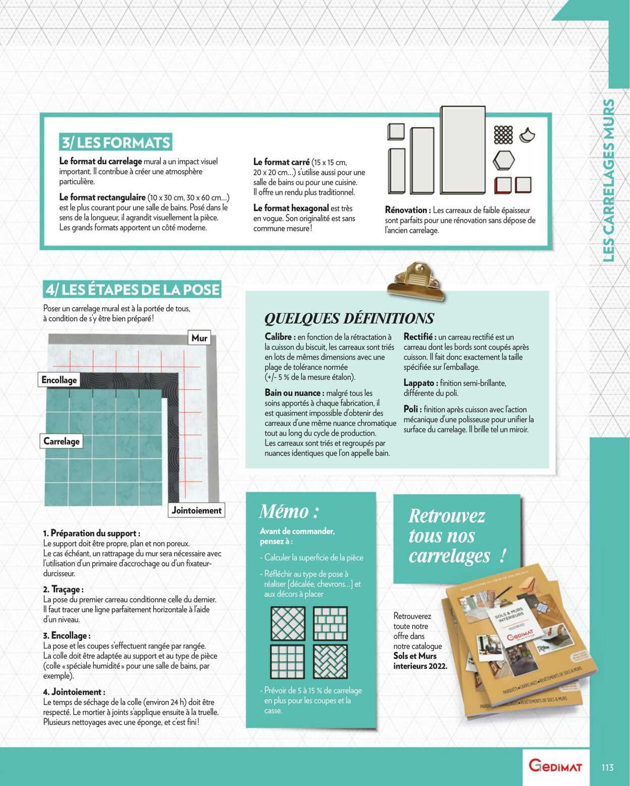 Catalogue Gedimat 01.03.2022 - 30.06.2023