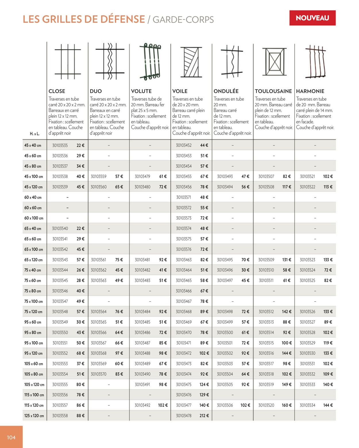 Catalogue Gedimat 01.03.2022 - 30.06.2023