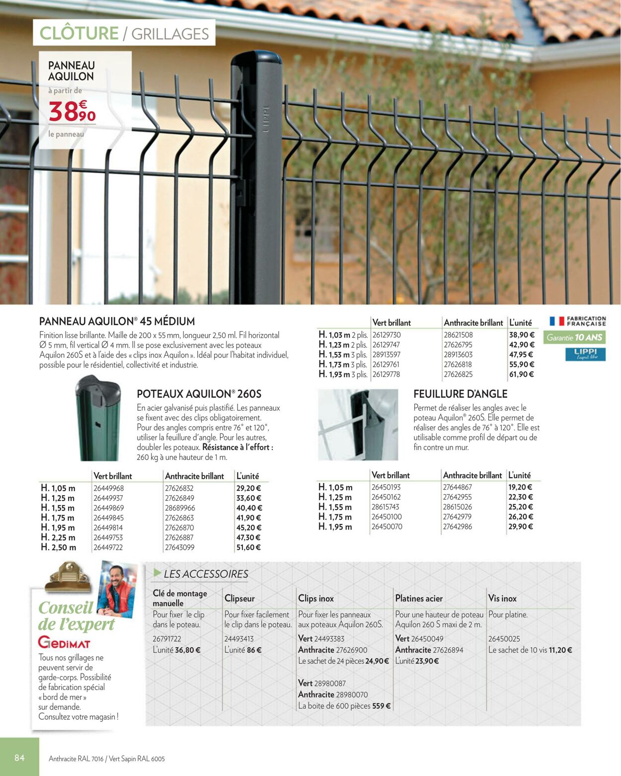 Catalogue Gedimat 01.03.2022 - 30.06.2023