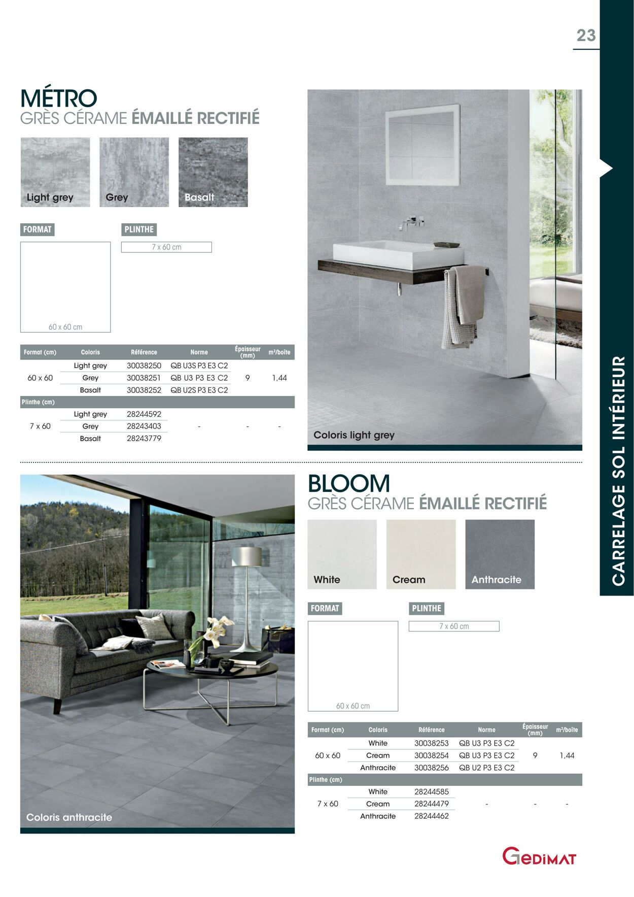 Catalogue Gedimat 01.01.2023 - 31.07.2023