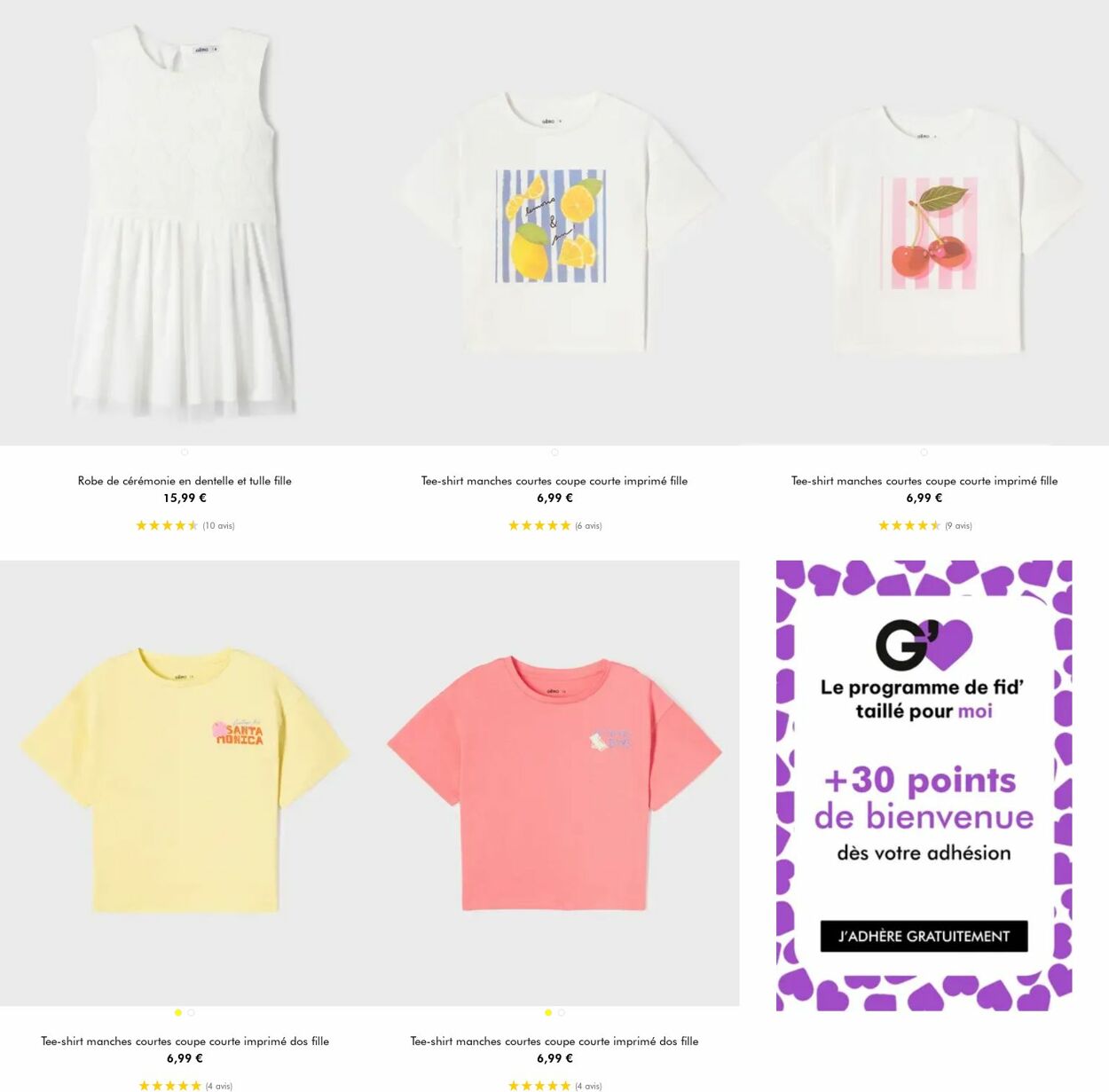 Catalogue Gémo 12.11.2025 - 25.11.2025