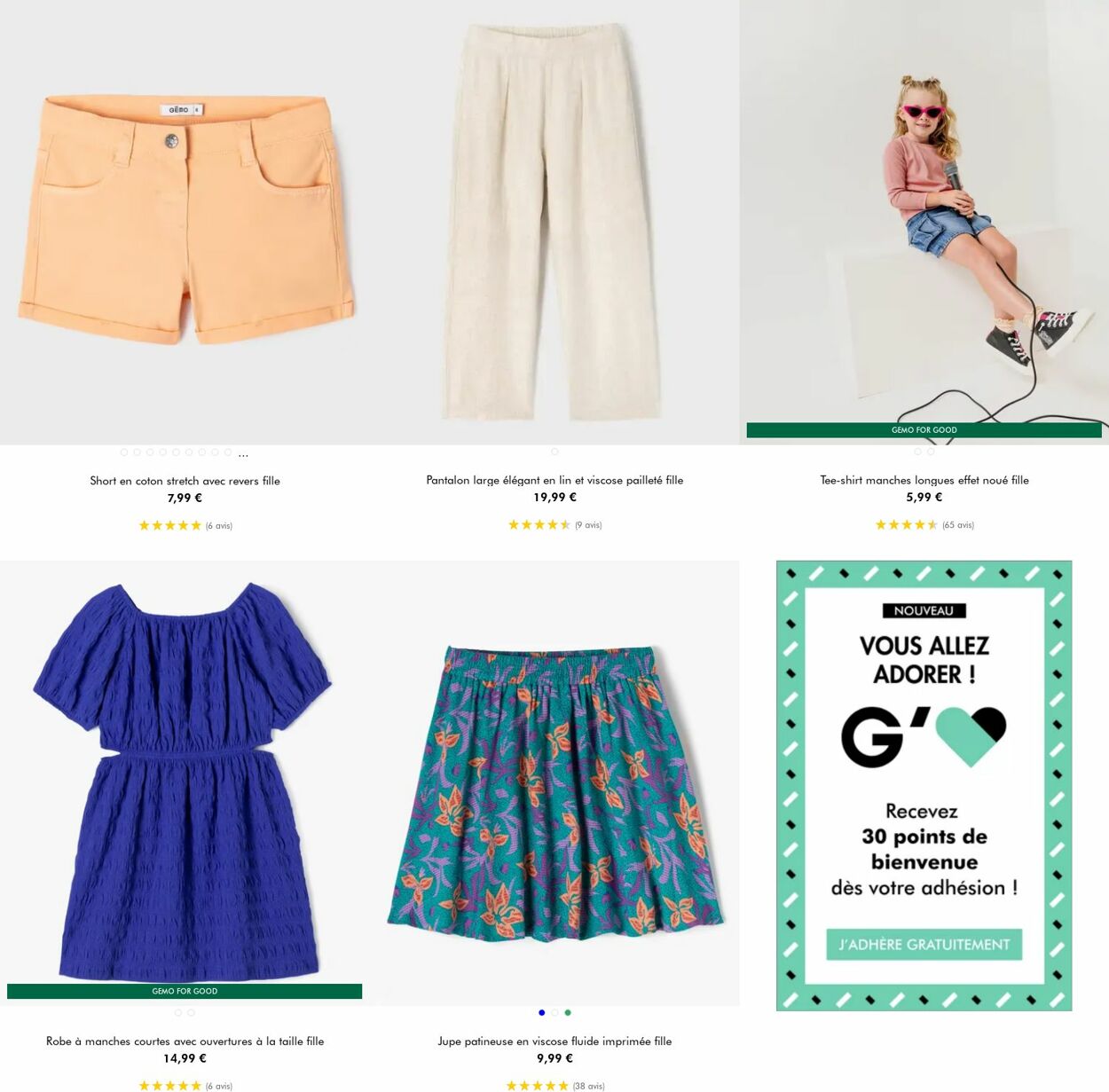 Catalogue Gémo 20.08.2025 - 02.09.2025