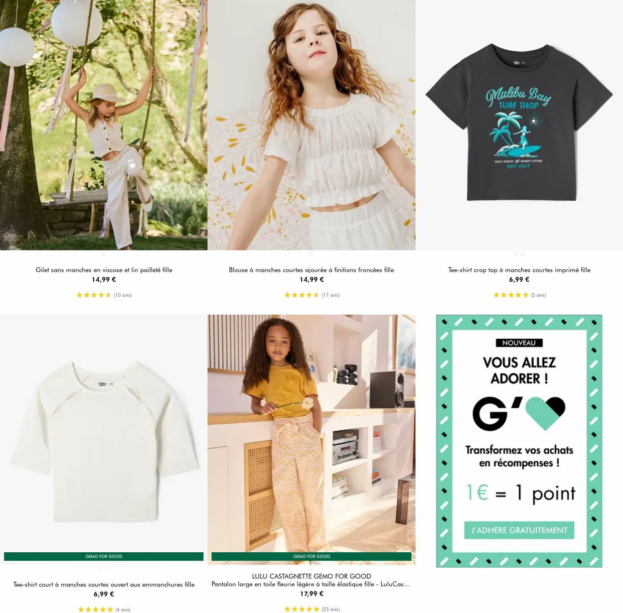 Catalogue Gémo 20.08.2025 - 02.09.2025