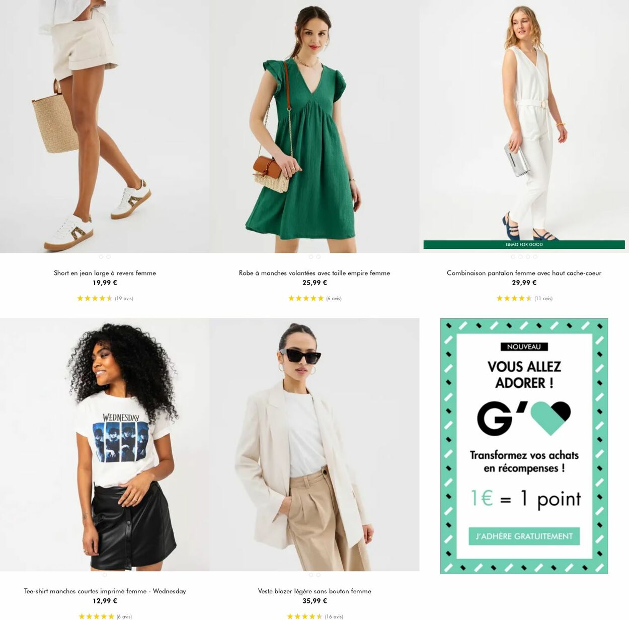 Catalogue Gémo 20.08.2025 - 02.09.2025