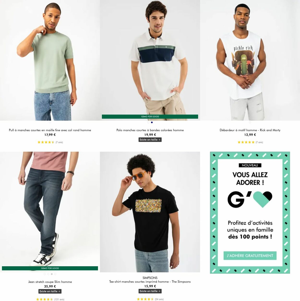 Catalogue Gémo 20.08.2025 - 02.09.2025
