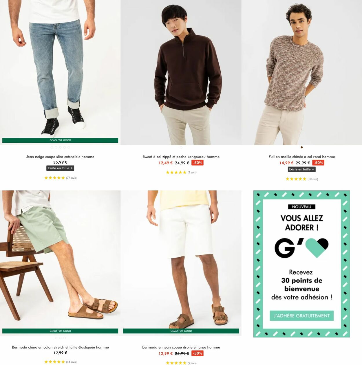 Catalogue Gémo 10.09.2025 - 23.09.2025