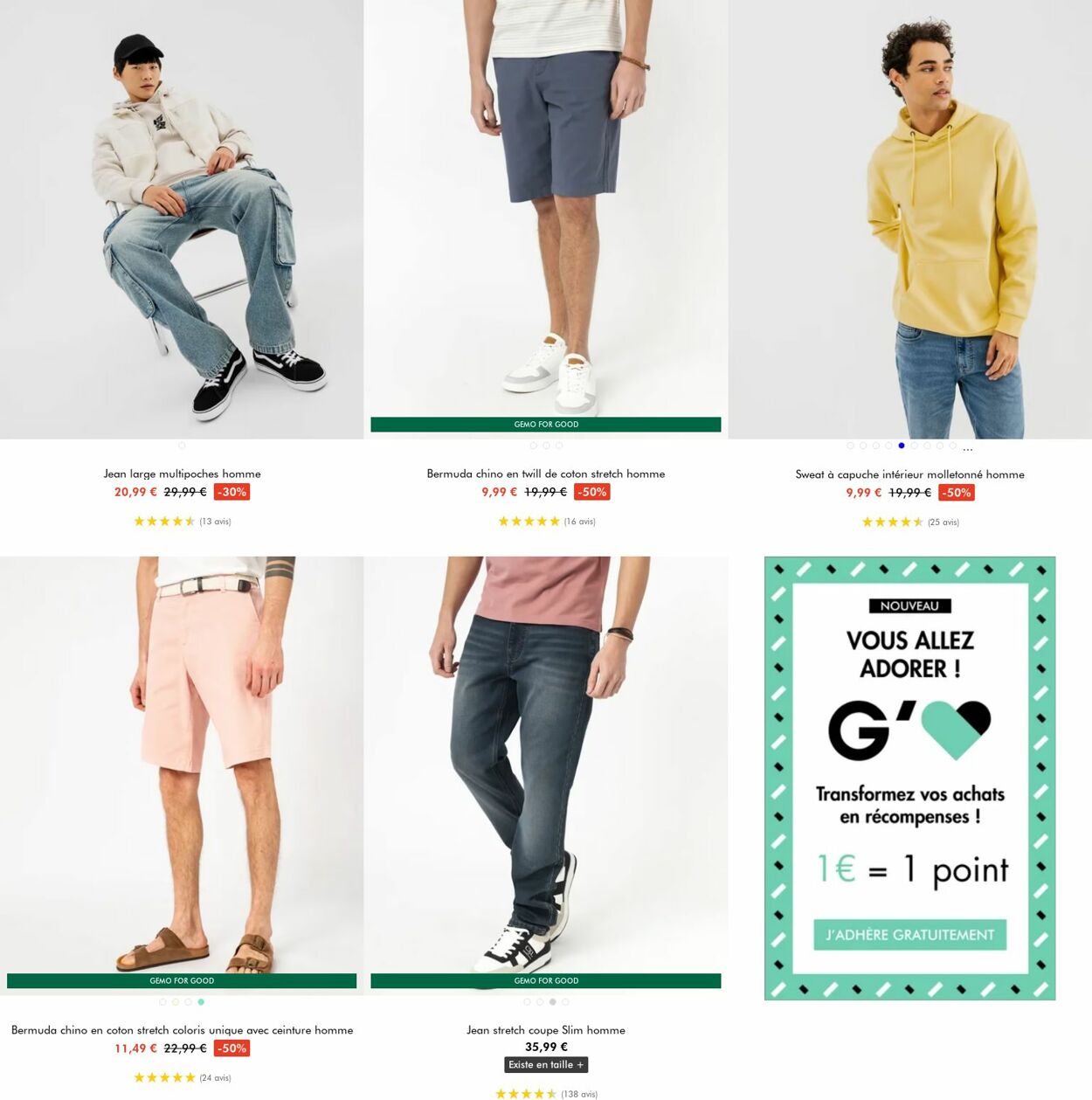 Catalogue Gémo 10.09.2025 - 23.09.2025