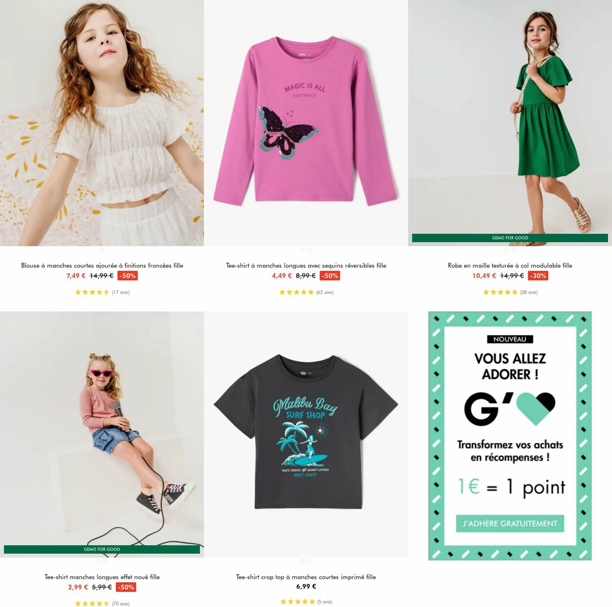 Catalogue Gémo 10.09.2025 - 23.09.2025