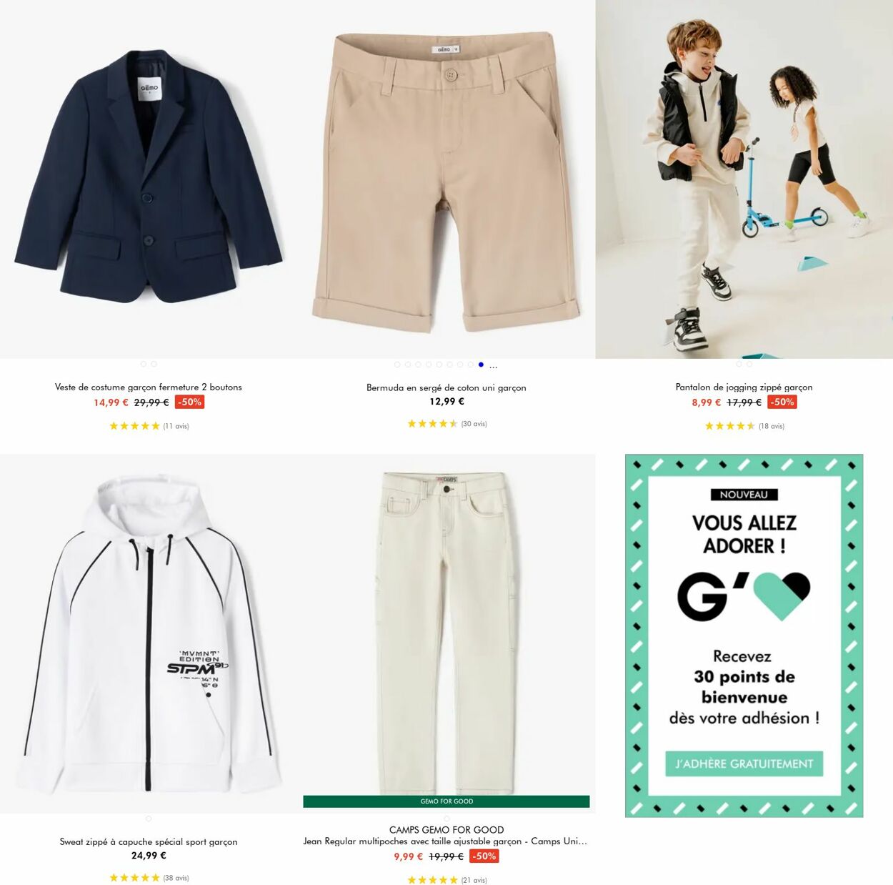 Catalogue Gémo 10.09.2025 - 23.09.2025