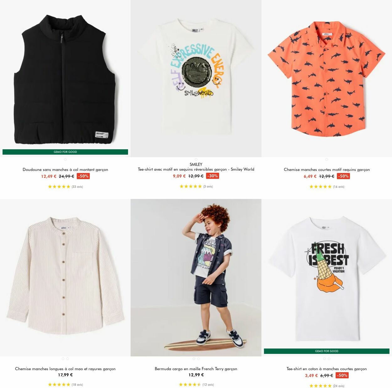 Catalogue Gémo 10.09.2025 - 23.09.2025