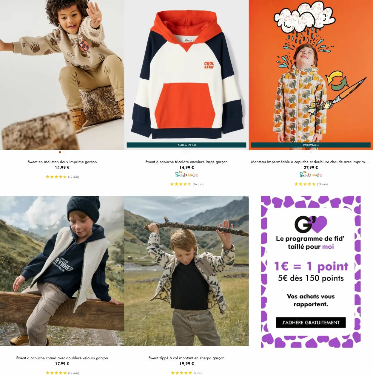 Catalogue Gémo 17.12.2025 - 30.12.2025