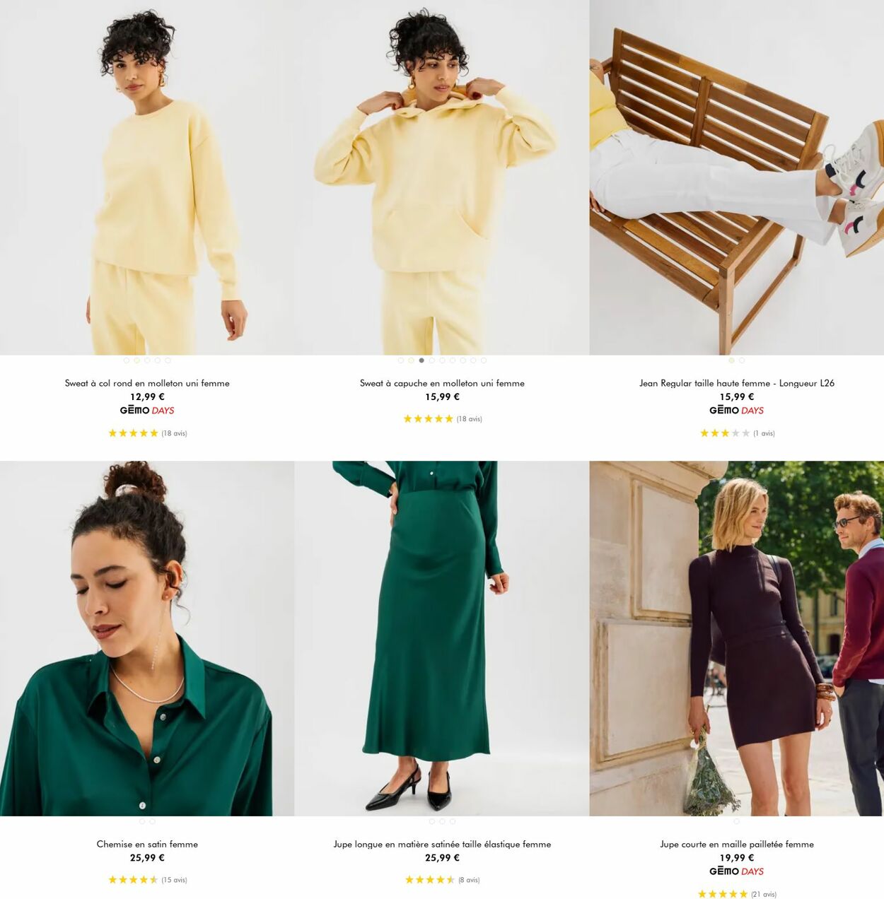 Catalogue Gémo 17.12.2025 - 30.12.2025