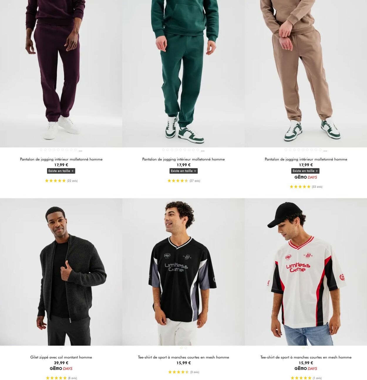 Catalogue Gémo 17.12.2025 - 30.12.2025